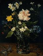 Jan Brueghel Still Life with Flowers in a Glass USA oil painting artist